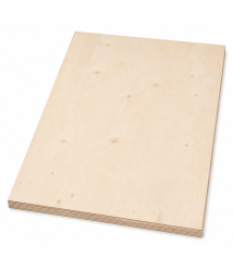 Placaj plop 16mm, furnir estetic de plop, CC/CC, 2500 x 1250 mm